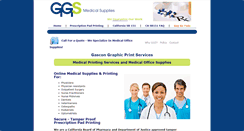 Desktop Screenshot of medical-print-services.com